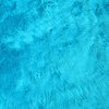 Flash Furniture Turquoise 4x4 Round Fluffy Faux Fur Area Rug YTG-RGS1917-44-TQ-GG